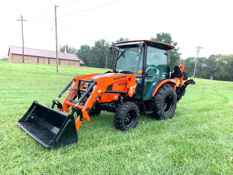 Bad Boy Model 4035 Cab with Backhoe Vehicle Type Tractor Category Compact Payments Get an Estimate for Your Payment Payment Frequency 4035 Cab with Backhoe Vehicle Type Tractor Category Compact Payments Get an Estimate for Your Payment Payment Frequency 