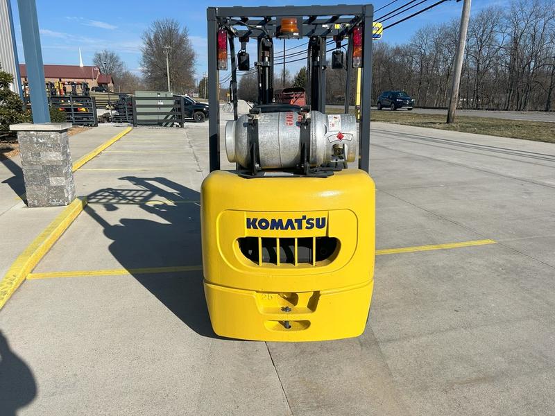 Komatsu Model FG25ST-14 Vehicle Type Forklift Category Cushion Tire 4 Wheel Sit Down Payments Get an Estimate for Your Payment Payment Frequency FG25ST-14 Vehicle Type Forklift Category Cushion Tire 4 Wheel Sit Down Payments Get an Estimate for Your Payment Payment Frequency 