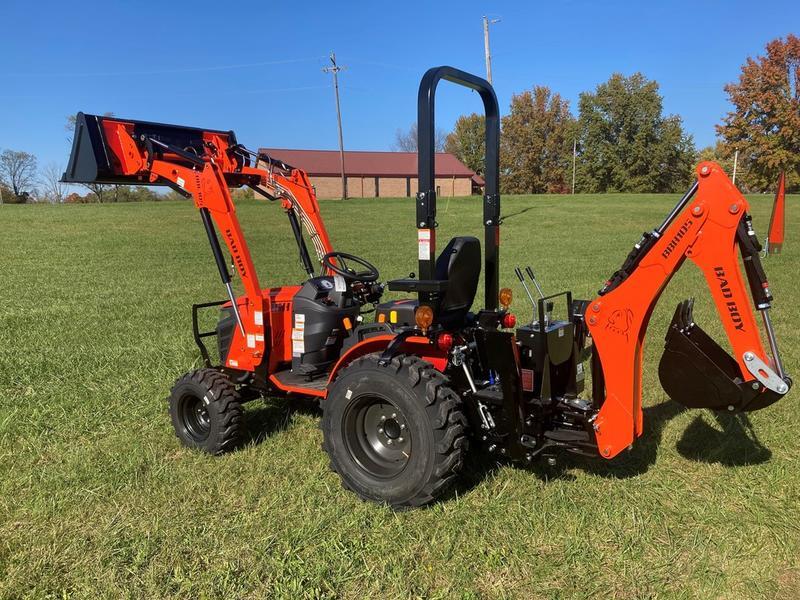 Bad Boy Model 1025 with Backhoe Vehicle Type Tractor Category Compact Payments Get an Estimate for Your Payment Payment Frequency 1025 with Backhoe Vehicle Type Tractor Category Compact Payments Get an Estimate for Your Payment Payment Frequency 