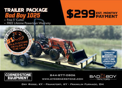 Tractor Package Model Bad Boy 1025 w/ 60 Bad Boy 1025 w/ 60 
