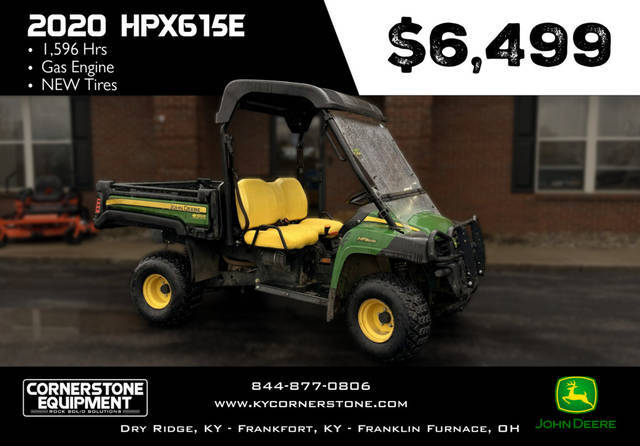 new tires HPX615E Vehicle Type Utility Vehicle Category Utility Manufacturer Info Engine Engine Type 2cyl 