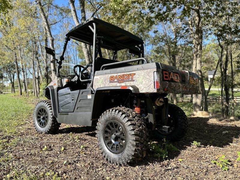 Bad Boy Model Bandit 550 Camo Vehicle Type Utility Vehicle Category Utility Payments Get an Estimate for Your Payment Payment Frequency Bandit 550 Camo Vehicle Type Utility Vehicle Category Utility Payments Get an Estimate for Your Payment Payment Frequency 