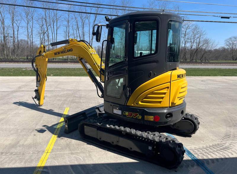 New Holland Construction Model Mini Excavators E37C Vehicle Type Excavator Category Mini Manufacturer Info Engine Engine suited for any job. Leverage a New Holland mini excavator for landscaping 