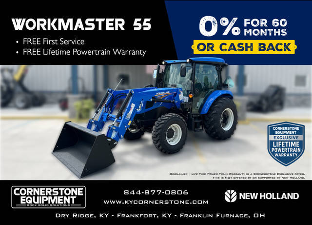 your long work days easier by providing maximum comfort in any weather for minimum cost Workmaster 55 Vehicle Type Tractor Category Utility Tractor Payments Get an Estimate for Your Payment Payment Frequency 