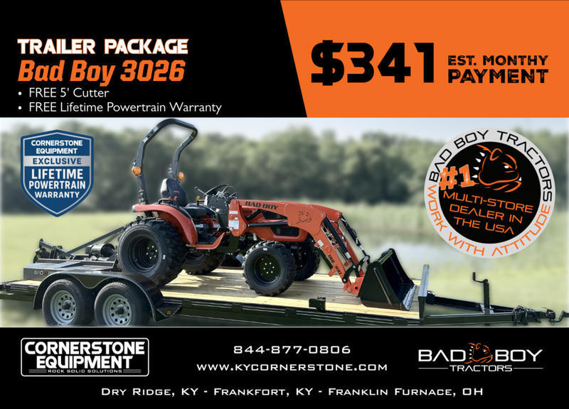 Tractor Package Model Bad Boy 3026 w/ 5 Bad Boy 3026 w/ 5 