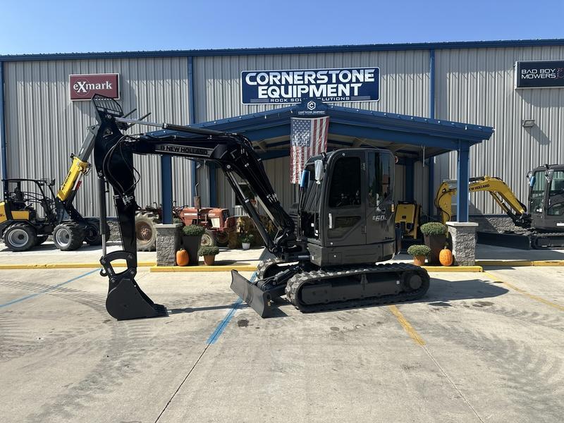 New Holland Construction Model Mini Excavators E60C Midnight Edition Vehicle Type Excavator Category Excavator Payments Get an Estimate for Your Payment Payment Frequency Mini Excavators E60C Midnight Edition Vehicle Type Excavator Category Excavator Payments Get an Estimate for Your Payment Payment Frequency 