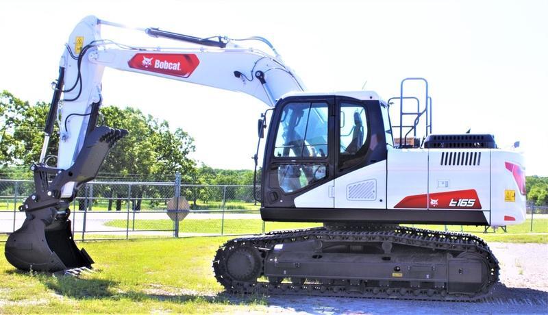daily maintenance quick and easy Conventional tail swing for leading lift capacity Overview The turbo-charged Bobcat Name Large Excavators Trim Name E165 Generic Type 