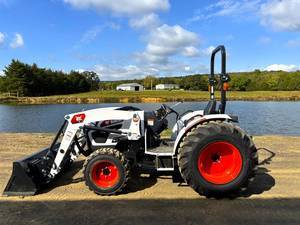 Bobcat increases rpm as you push the travel pedal 