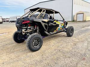 Polaris Z26S4P92BL - RZR PRO S 4 CALAVARA LIMITED EDITION VIN 3NSS4P923TG143923 Color BLACK Engine 4 STROKE TWIN CYLINDER TURBO Horsepower 181 Transmission AUTOMATIC PVT Fuel Type Gas Status Available Drive 4WD Recommendations 2025 Polaris 