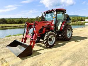 light work of the heaviest jobs is available with a deluxe cab 