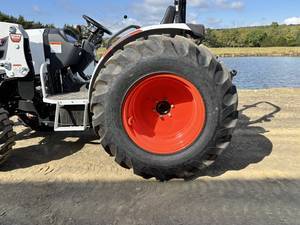 Bobcat increases rpm as you push the travel pedal 