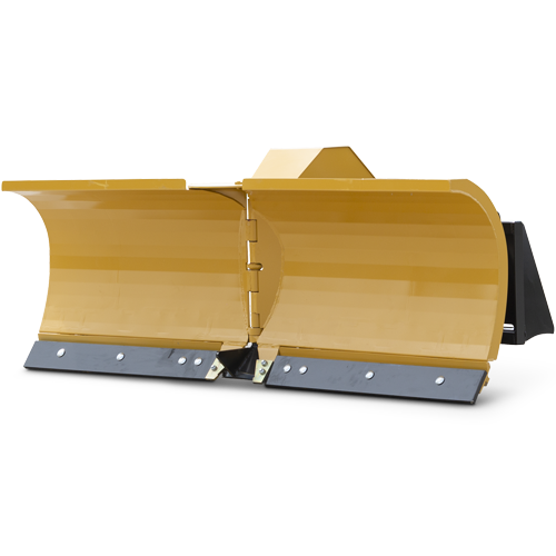 HLA Snow also comes standard with individually replaceable and reversible steel cutting edges 