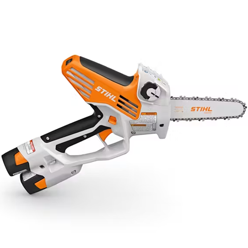 Stihl . It features a 6 