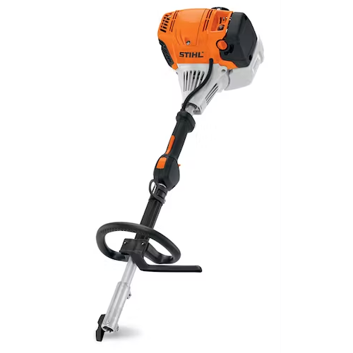 Stihl . The KM 91 R KombiMotor gives professional landscapers great versatility and dependable performance during daily use. Instead of a pile of tools on the trailer 