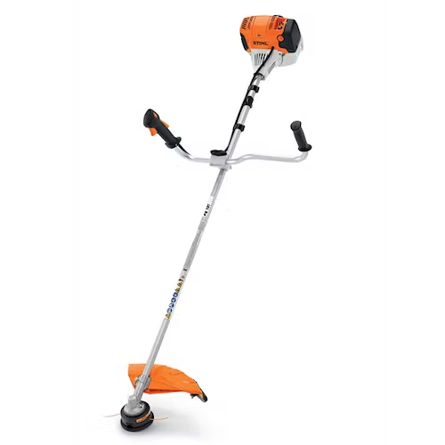 Stihl . View the interchangeable gearbox chart to find out which attachments work with this model. 