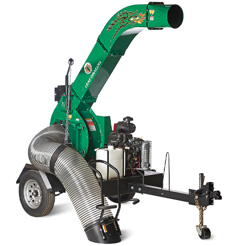 Billy Goat has a quick-access door to inspect the impeller and liner 