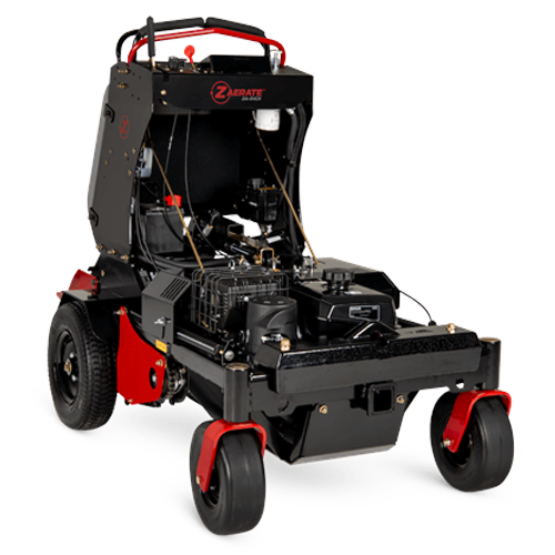 Z Turf Equipment equips a 14 HP Kohler engine and 36 coring tines 